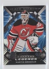 2022-23 Upper Deck Black Diamond Diamond Legends Martin Brodeur #BDL-BR card