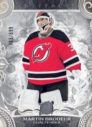2024-25 Upper Deck Artifacts Base Set Martin Brodeur #169 card