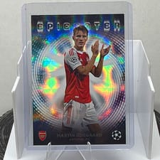 2025-26 Topps UEFA Club Competitions Epicenter Martin Ødegaard #EC-2 card