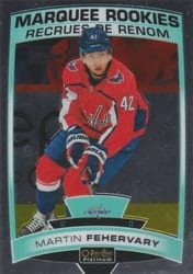2019-20 O-Pee-Chee Platinum Base Set Martin Fehervary #153 card
