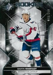 2019-20 SPx Base Set Martin Fehervary #69 card