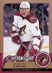 2008-09 O-Pee-Chee Base Set Martin Hanzal #323 card