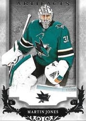 2018-19 Upper Deck Artifacts Base Set Martin Jones #58 card