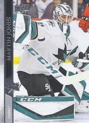 2020-21 Upper Deck Base Set Martin Jones #148 card