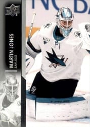 2021-22 Upper Deck Base Set Martin Jones #150 card
