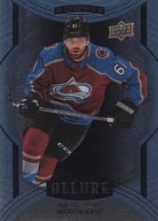 2020-21 Upper Deck Allure Base Set Martin Kaut #115 card