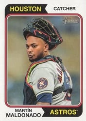 2023 Topps Heritage Base Set Martín Maldonado #234 card