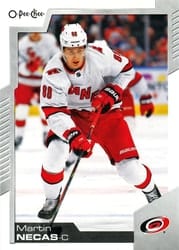 2020-21 O-Pee-Chee Base Set Martin Necas #377 card