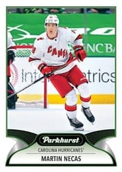2021-22 Parkhurst Base Set Martin Necas #176 card