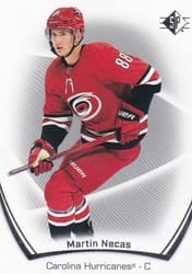 2021-22 SP Base Set Martin Necas #53 card