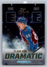 2025-26 Flair Flair for the Dramatic Martin Necas #FTD-3 card