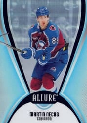 2025-26 Upper Deck Allure Base Set Martin Necas #80 card