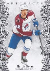 2025-26 Upper Deck Artifacts Base Set Martin Necas #36 card