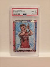 2023 Panini Prizm Premier League Manga Martin Odegaard #4 card