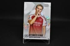 2025 Topps UEFA Ultimate Stage Chrome Martin Odegaard #US-6 card