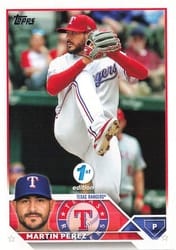 2023 Topps 1st Edition Base Set Martin Perez #261 card