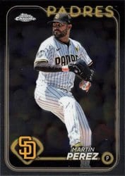 2024 Topps Chrome Update Base Set Martin Perez #USC72 card