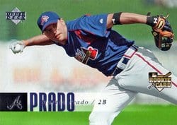 2006 Upper Deck Base Set Martin Prado #965 card