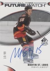 2020-21 SP Signature Edition Legends Base Set Martin St. Louis #397 card