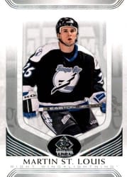 2020-21 SP Signature Edition Legends Base Set Martin St. Louis #55 card