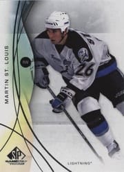 2024-25 SP Game Used Base Set Martin St. Louis #188 card