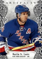 2025-26 Upper Deck Artifacts Base Set Martin St. Louis #164 card