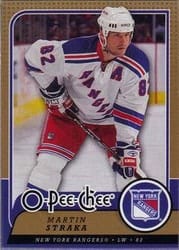 2008-09 O-Pee-Chee Base Set Martin Straka #479 card