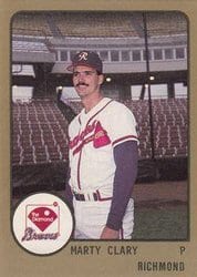 1988 ProCards Base Set Marty Clary #11 card