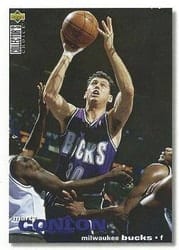 1995-96 Collector's Choice Base Set Marty Conlon #128 card
