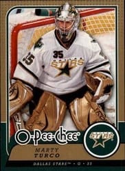 2008-09 O-Pee-Chee Base Set Marty Turco #367 card