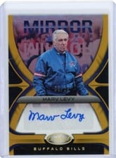 2021 Panini Certified Mirror Signatures Marv Levy #MS-ML card