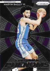 2018-19 Panini Prizm Freshman Phenoms Marvin Bagley III #24 card