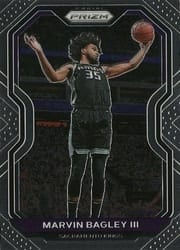 2020-21 Panini Prizm Base Set Marvin Bagley III #172 card