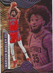 2021-22 Panini Illusions Base Set Marvin Bagley III #45 card