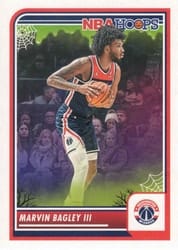 2023-24 Hoops Haunted Hoops Base Set Marvin Bagley III #95 card
