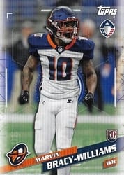2019 Topps AAF Base Set Marvin Bracy #99 card