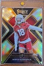2023 Panini Select 2024 XRC Prizm Marvin Harrison Jr. #510 card