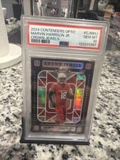 2024 Panini Contenders Optic Crown Jewels Marvin Harrison Jr. #8 card