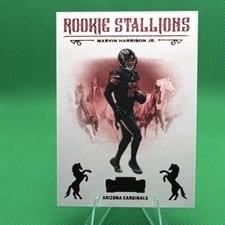 2024 Panini Contenders Rookie Stallions Marvin Harrison Jr. #5 card