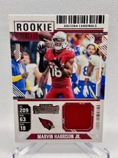 2024 Panini Contenders Rookie Ticket Swatch Marvin Harrison Jr. #RTS-MHJ card