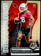 2024 Panini Mosaic Introductions Marvin Harrison Jr. #3 card