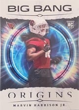2024 Panini Origins Big Bang Marvin Harrison Jr. #13 card