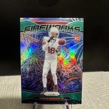 2024 Panini Prizm Fireworks Marvin Harrison Jr. #20 card