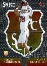 2024 Panini Select Select Certified Rookies Marvin Harrison Jr. #5 card