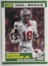 2024 Score 35th Anniversary Rookies Marvin Harrison Jr. #4 card