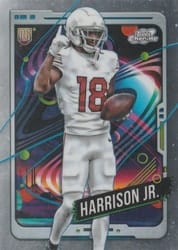2024 Topps Chrome Cosmic Base Set Marvin Harrison Jr. #101 card