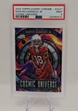 2024 Topps Chrome Cosmic Cosmic Universe Marvin Harrison Jr. #CU-11 card