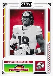 2025 Score The Franchise Marvin Harrison Jr. #1 card