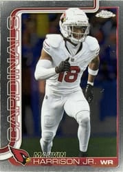 2025 Topps Chrome Base Set Marvin Harrison Jr. #1 card
