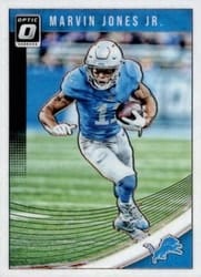 2018 Donruss Optic Base Set Marvin Jones Jr #36 card